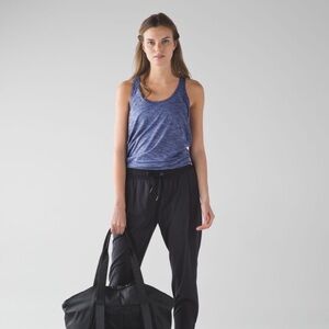 Lululemon Salute the Sun Tank Heathered Hero Blue